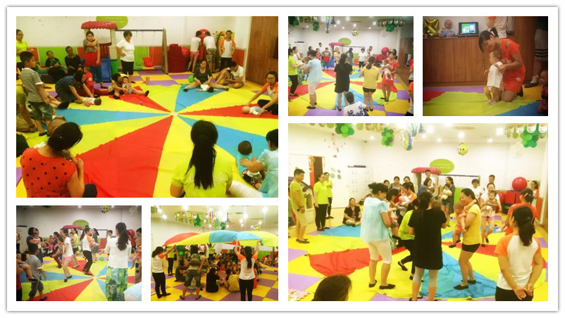 BBunion国际早教石家庄中心活动花絮：宝宝爬爬赛