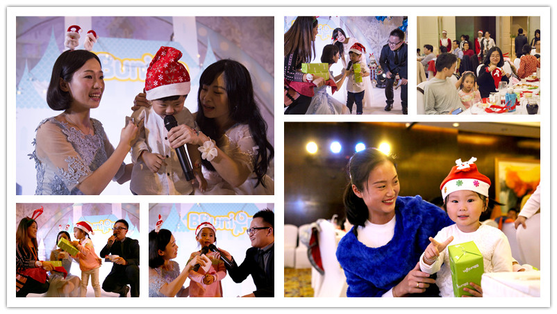 BBunion国际早教厦门世贸中心活动花絮：圣诞冰雪晚宴