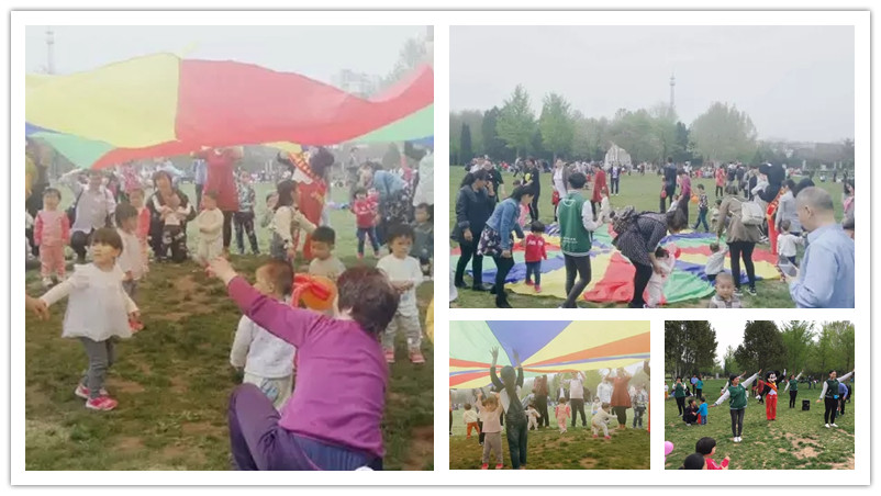 BBunion国际早教邢台中心活动花絮：风筝节，放飞梦想